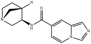 Imidazo[1,5-a]pyridine-7-carboxamide, N-(1R,3R,4S)-1-azabicyclo[2.2.1]hept- 结构式