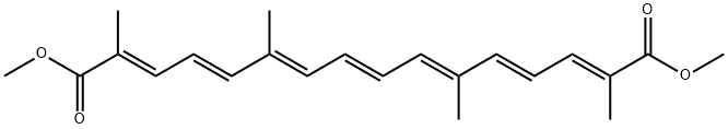 Dimethylcrocetin 结构式