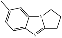1H-Pyrrolo[1,2-a]benzimidazole,2,3-dihydro-7-methyl-(9CI) 结构式