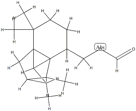 八氢-7,7,8,8-四甲基-2,3B-甲桥-3BH-环戊二烯并[1,3]环丙烯并[1,2]苯-4-甲醇甲酸酯 结构式