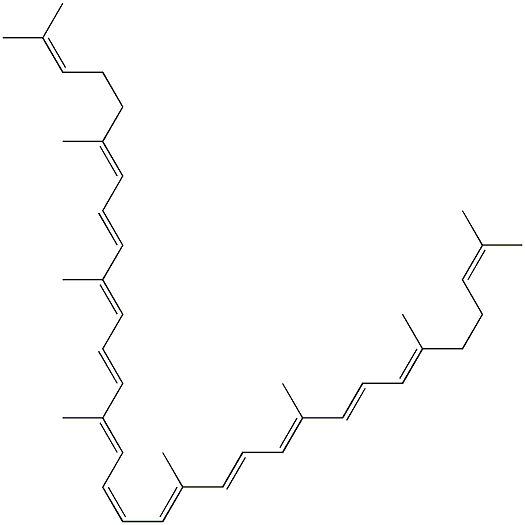 15-CIS-LYCOPENE 结构式