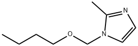 1H-Imidazole,1-(butoxymethyl)-2-methyl-(9CI) 结构式
