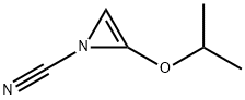 1H-Azirine-1-carbonitrile,2-(1-methylethoxy)-(9CI) 结构式