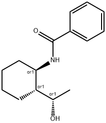 Benzamide, N-[(1R,2R)-2-[(1S)-1-hydroxyethyl]cyclohexyl]-, rel- (9CI) 结构式