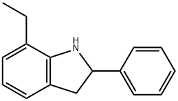 1H-Indole,7-ethyl-2,3-dihydro-2-phenyl-(9CI) 结构式