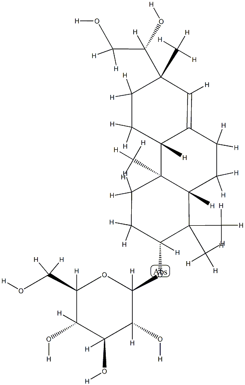 吡喃葡糖苷 结构式