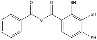 Dibenzoyl pertetrasulfide 结构式