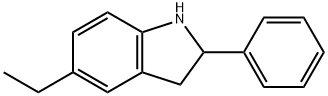 1H-Indole,5-ethyl-2,3-dihydro-2-phenyl-(9CI) 结构式