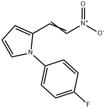 1H-Pyrrole,1-(4-fluorophenyl)-2-(2-nitroethenyl)-(9CI) 结构式