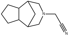 1,5-Methanocyclopent[d]azepine-3(2H)-acetonitrile,octahydro-(9CI) 结构式