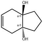 1H-Indene-3a,7a-diol, 2,3,4,7-tetrahydro-, (3aR,7aR)-rel- (9CI) 结构式