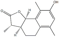 互變異構山道寧 结构式