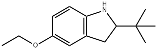 1H-Indole,2-(1,1-dimethylethyl)-5-ethoxy-2,3-dihydro-(9CI) 结构式