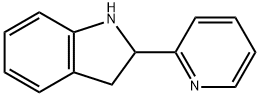 1H-Indole,2,3-dihydro-2-(2-pyridinyl)-(9CI) 结构式