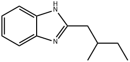 1H-Benzimidazole,2-(2-methylbutyl)-(9CI) 结构式