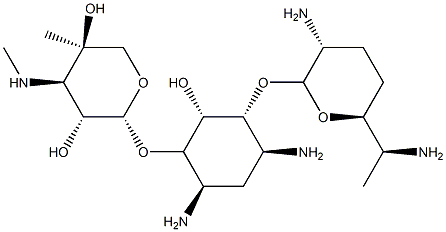 庆大霉素C2A 结构式