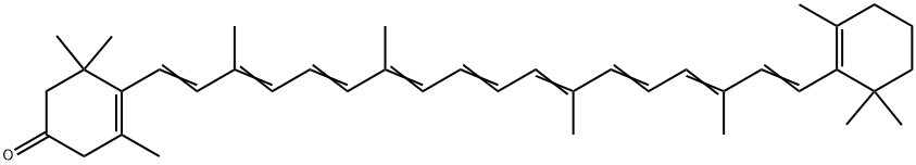 β,β-Caroten-3-one 结构式