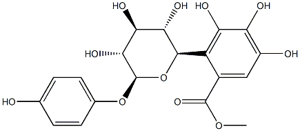 6-O-galloyl arbutin 结构式