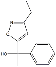 5-Isoxazolemethanol,3-ethyl-alpha-methyl-alpha-phenyl-(9CI) 结构式