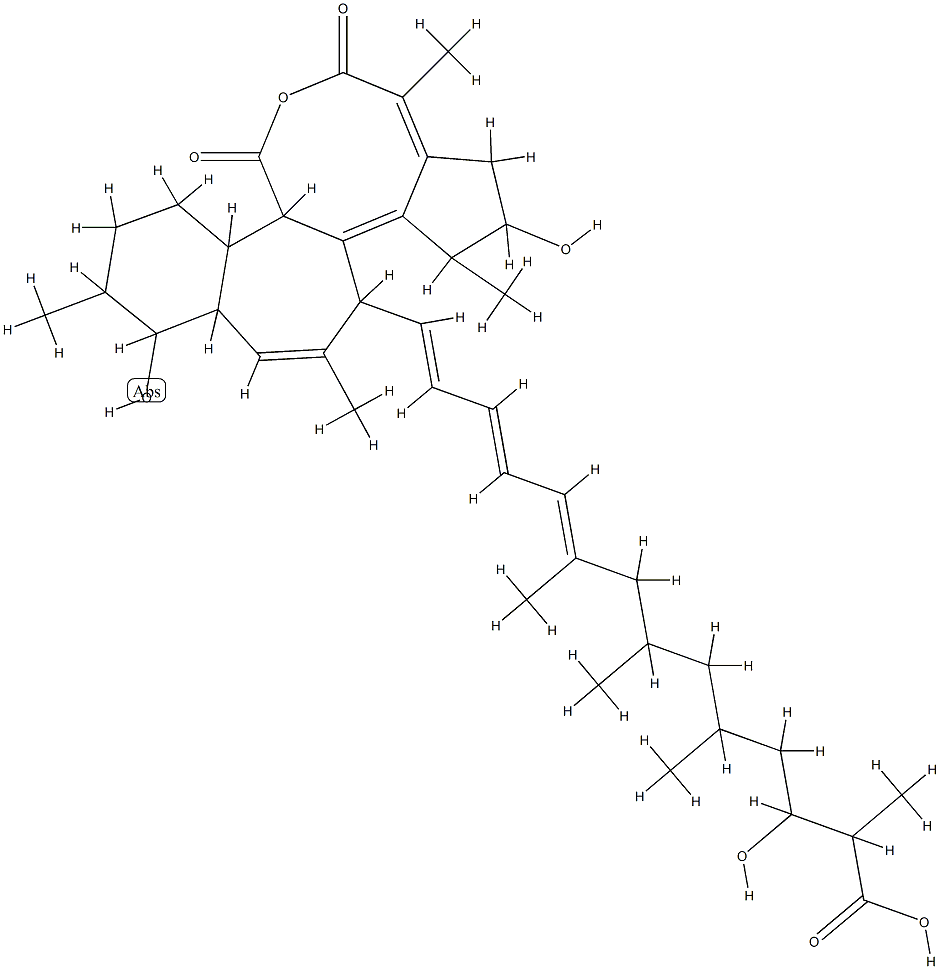 aurantinin A 结构式