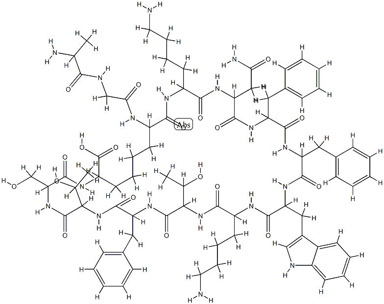 D,D-carbasomatostatin 结构式