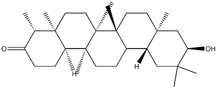 21-hydroxyfriedelan-3-one 结构式