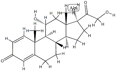 泼尼松龙EP杂质F 结构式