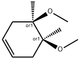 Cyclohexene, 4,5-dimethoxy-4,5-dimethyl-, (4R,5S)-rel- (9CI) 结构式