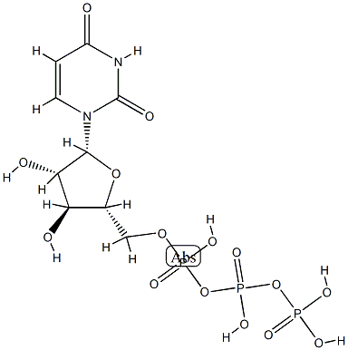 ara-UTP 结构式