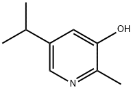 3-Pyridinol,2-methyl-5-(1-methylethyl)-(9CI) 结构式