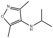 4-Isoxazolamine,3,5-dimethyl-N-(1-methylethyl)-(9CI) 结构式