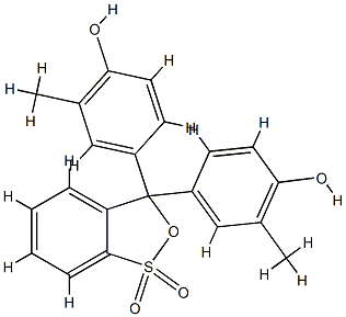 CRESOL RED 结构式