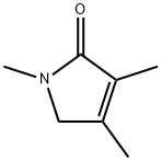 2H-Pyrrol-2-one,1,5-dihydro-1,3,4-trimethyl-(9CI) 结构式