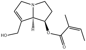7-Angeloylretronecine 结构式