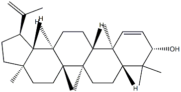 Lupa-1,20(29)-dien-3β-ol 结构式