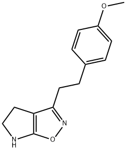 4H-Pyrrolo[3,2-d]isoxazole,5,6-dihydro-3-[2-(4-methoxyphenyl)ethyl]-(9CI) 结构式