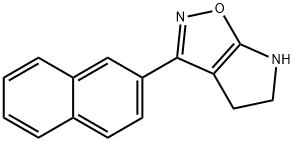 4H-Pyrrolo[3,2-d]isoxazole,5,6-dihydro-3-(2-naphthalenyl)-(9CI) 结构式