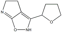 4H-Pyrrolo[3,2-d]isoxazole,5,6-dihydro-3-(tetrahydro-2-furanyl)-(9CI) 结构式