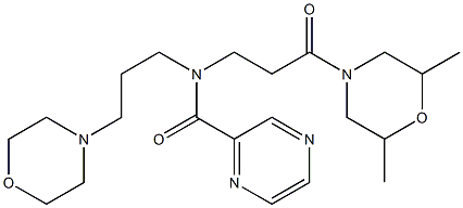7-Oxo-5α-cholestane-3β-ol acetate 结构式