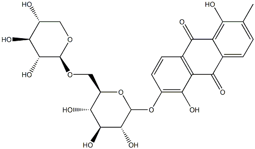 檄树素苷 结构式