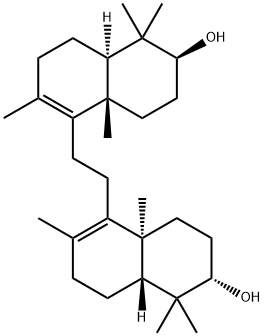 8,14-Secogammacera-8,13-diene-3β,21α-diol 结构式