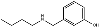 3-[(butylamino)methyl]phenol 结构式