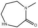 N-甲基高哌嗪-5-酮 结构式