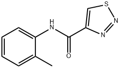 1,2,3-Thiadiazole-4-carboxamide,N-(2-methylphenyl)-(9CI) 结构式