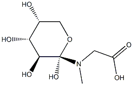 Fructosyl Glycine α/β Mixture (Mixture of DiastereoMers) 结构式