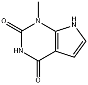 1H-Pyrrolo[2,3-d]pyrimidine-2,4(3H,7H)-dione,1-methyl-(9CI) 结构式