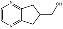 5H-Cyclopentapyrazine-6-methanol,6,7-dihydro-(9CI) 结构式