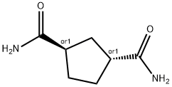1,3-Cyclopentanedicarboxamide,(1R,3R)-rel-(9CI) 结构式