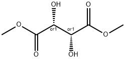 Butanedioic acid, 2,3-dihydroxy-, diMethyl ester, (2R,3R)-rel- 结构式