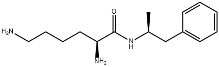 利右苯丙胺 结构式
